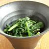 ほうれん草のピーナツバター和え