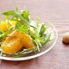 はっさくと水菜のヨーグルトサラダ