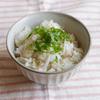 みょうがのまぜごはん