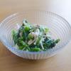 春菊の酒かす和え