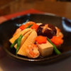 高野豆腐と海老の煮物