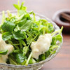 水菜と豆苗の湯葉サラダ