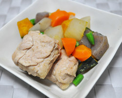 肉巻高野豆腐の煮物