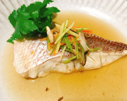 鯛の香味野菜煮