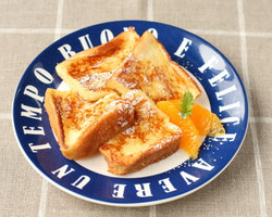 朝食に☆簡単にできる食パンフレンチトースト						
