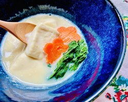 温泉豆腐風とろとろスープ