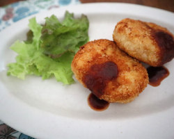 ふわカリ！おからのヘルシー焼きメンチ