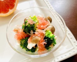 食塩0g！おいしい！グレープフルーツの美肌マリネ