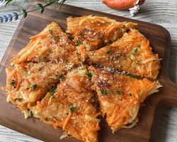 人参のハッシュドポテト