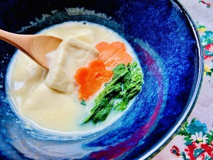 温泉豆腐風とろとろスープ