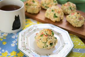 なばなとハムのお総菜スコーン