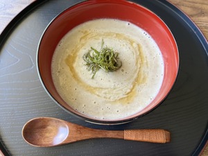 なすの味噌ポタージュ