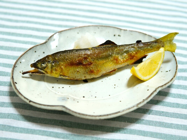 あゆの串打ち塩焼きのレシピ | ダイエットプラス